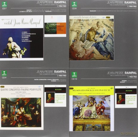 Jean-Pierre Rampal: Jean-Pierre Rampal - Complete Erato Recordings Vol. 1 [10CD]