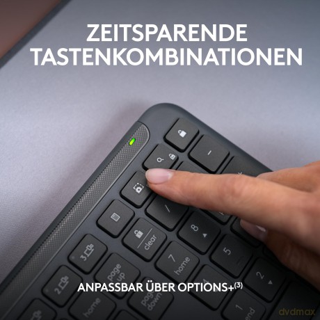 Logitech MK950 for Business Tastatur-Mau