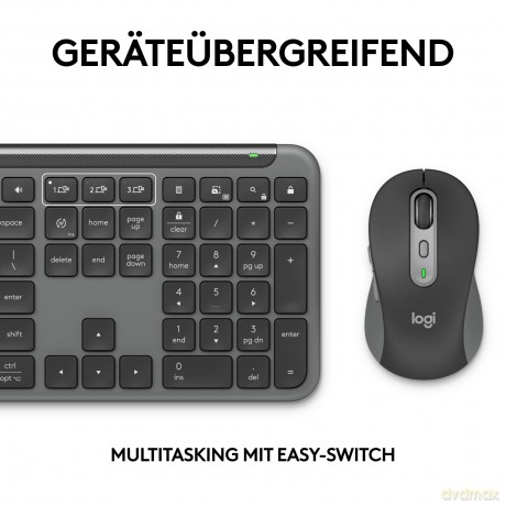 Logitech MK950 for Business Tastatur-Mau