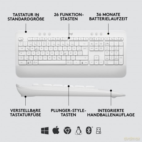 Logitech Signature Combo MK650 OFFWHITE