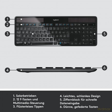Logitech Solar Keyboard K750