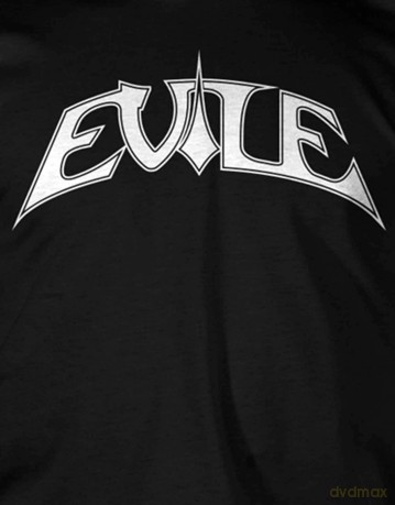 Evile: Logo (Black Ts/White Print)