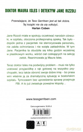Autopsja - Tess Gerritsen [KSIĄŻKA]
