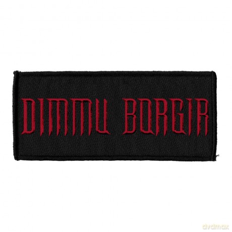 Dimmu Borgir: Logo (Red) (Woven)