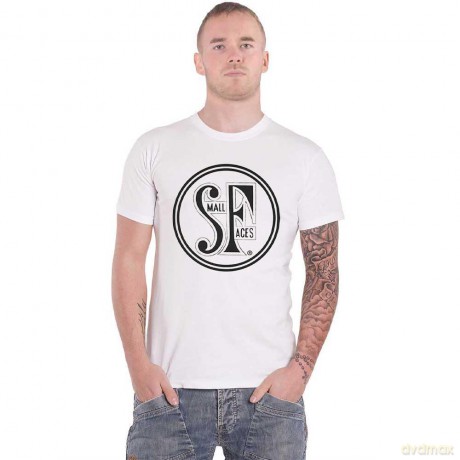 Small Faces: Logo (White/Black)