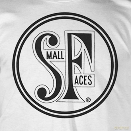 Small Faces: Logo (White/Black)