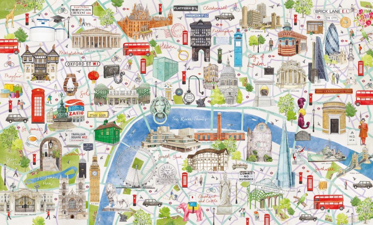 London A Puzzle for Curious Wanderers [KSIĄŻKA]