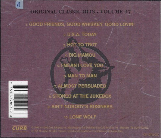 Williams Jr,Hank: Lone Wolf (Original Classic Hits 17) [CD]