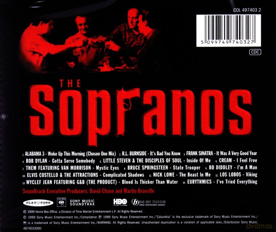The Sopranos soundtrack (Rodzina Soprano) [CD]