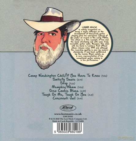 Lonnie Mack-Live From Louisville 1992: Lonnie Mack-Live From Louisville 1992 [CD]