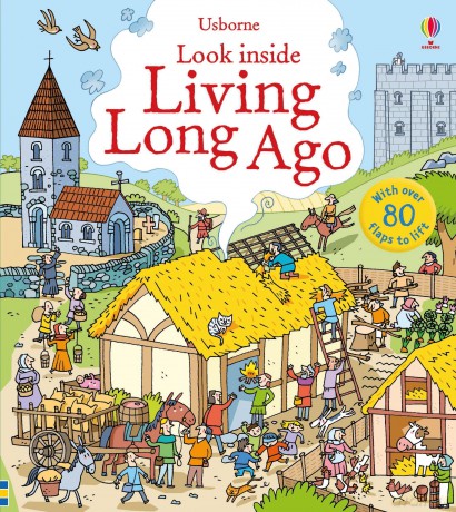 Look Inside Living Long Ago [KSIĄŻKA]