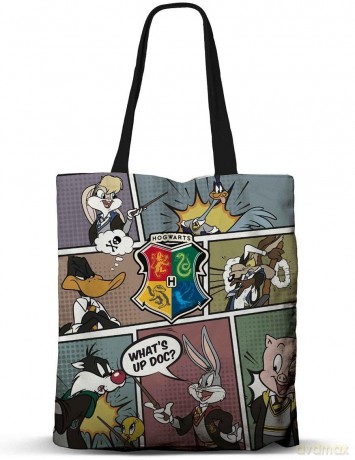 LOONEY TUNES to Hogwarts - Premium Tote