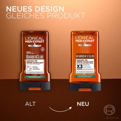 L'ORAL MEN EXPERT Barber Club Duschgel