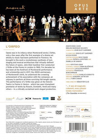 L'orfeo [DVD]