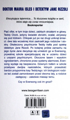 Ostatni, który umrze - Tess Gerritsen [KSIĄŻKA]