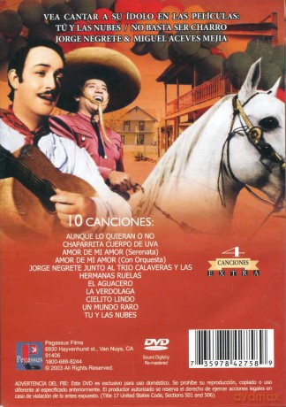 Los Charros de Oro :2 Pack Musicales [DVD]