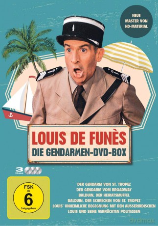 Louis De Funes-Gendarmen Box [3DVD]