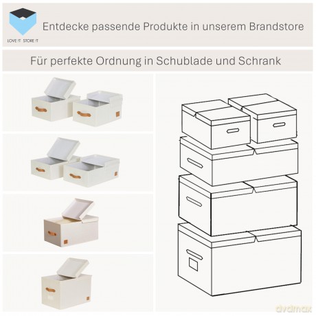 Love !T Store !T: LOVE !T STORE !T Premium Aufbewahrungsbo