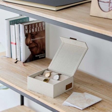 Love !T Store !T: LOVE !T STORE !T Premium Uhrenbox beige