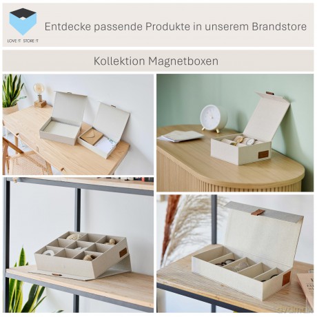 Love !T Store !T: LOVE !T STORE !T Premium Uhrenbox beige