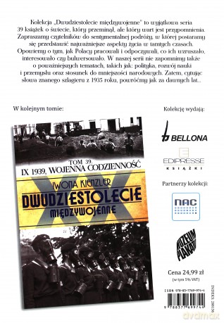 Dwudziestolecie Międzywojenne 38: Wrzesień 1939, w polityce - Iwona Kienzler [KSIĄŻKA]