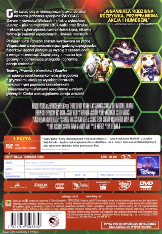Załoga G (Disney) [DVD]