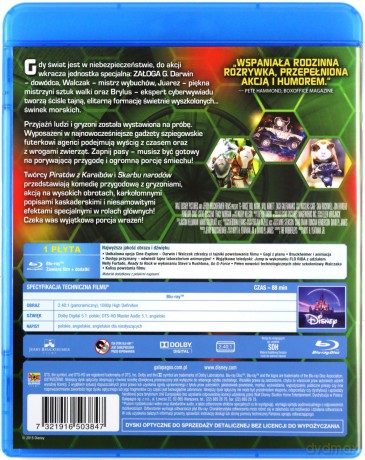 Załoga G (Disney) [Blu-Ray]