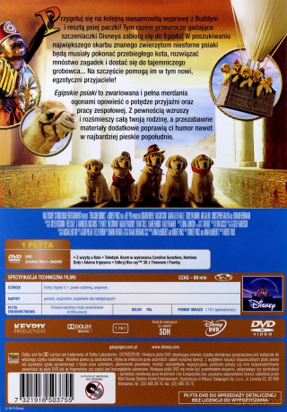 Egipskie psiaki (Disney) [DVD]