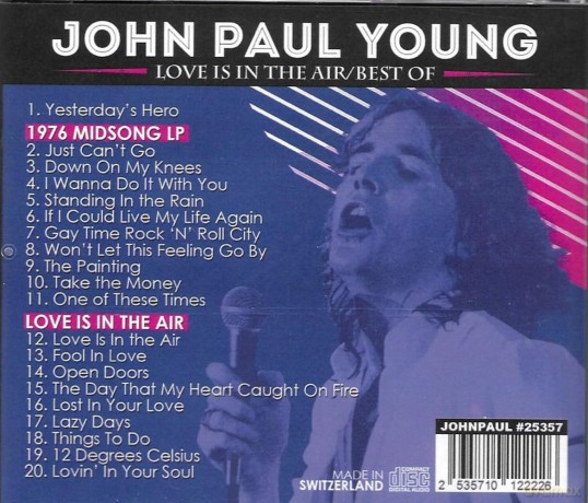 Young,John Paul: Love Is In The Air-Best Of [CD]