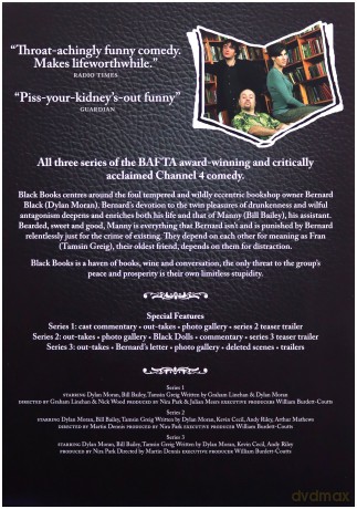 Black Books - Series 1-3 (Księgarnia Black Books Sezon 1-3) [3DVD]
