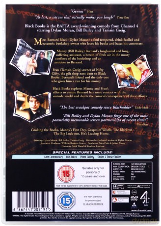 Black Books - Series 1-3 (Księgarnia Black Books Sezon 1-3) [3DVD]