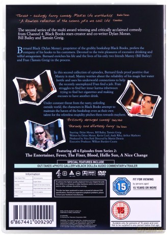 Black Books - Series 1-3 (Księgarnia Black Books Sezon 1-3) [3DVD]