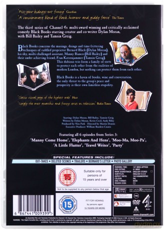 Black Books - Series 1-3 (Księgarnia Black Books Sezon 1-3) [3DVD]