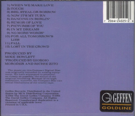 Berlin: Love Life [CD]