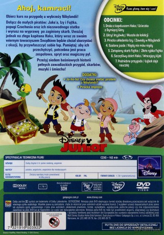 Jake i piraci z Nibylandii: Ahoj, kamraci! [DVD]