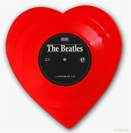 The Beatles: Love Me Do Heart Shaped Vinyl [Winyl]