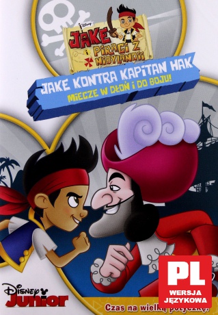 Jake i piraci z Nibylandii: Jake kontra Kapitan Hak [DVD]
