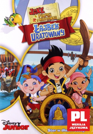 Jake i piraci z Nibylandii: Łajbek uratowany [DVD] 