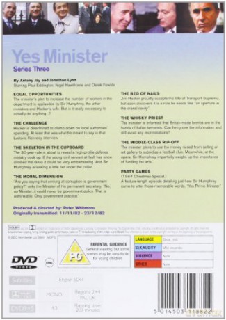 Yes Minister and Yes Prime Minister - Complete Collection (Tak, Panie Ministrze i Tak Jest, Panie Premierze) [7DVD]