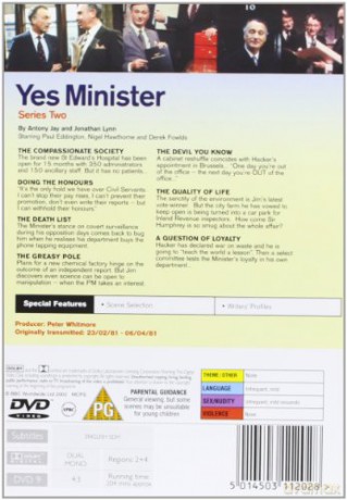 Yes Minister and Yes Prime Minister - Complete Collection (Tak, Panie Ministrze i Tak Jest, Panie Premierze) [7DVD]