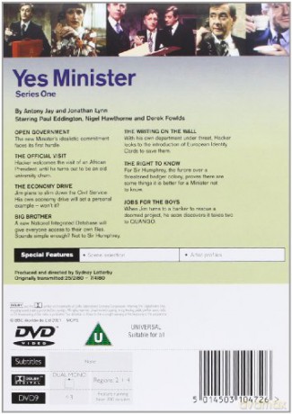 Yes Minister and Yes Prime Minister - Complete Collection (Tak, Panie Ministrze i Tak Jest, Panie Premierze) [7DVD]