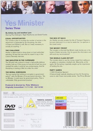 Yes Minister and Yes Prime Minister - Complete Collection (Tak, Panie Ministrze i Tak Jest, Panie Premierze) [7DVD]