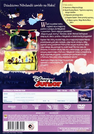 Jake i piraci z Nibylandii: Awantura o magiczną księgę [DVD] 