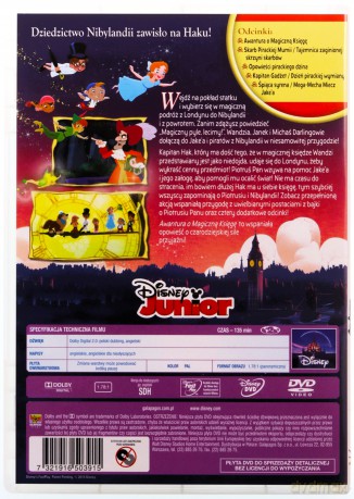 Jake i piraci z Nibylandii: Awantura o magiczną księgę [DVD] 