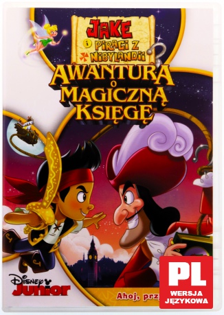 Jake i piraci z Nibylandii: Awantura o magiczną księgę [DVD] 