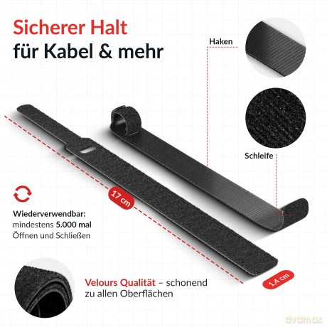 LTC Klettkabelbinder ProBasic50er Set z