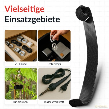 LTC Klettkabelbinder ProBasic50er Set z