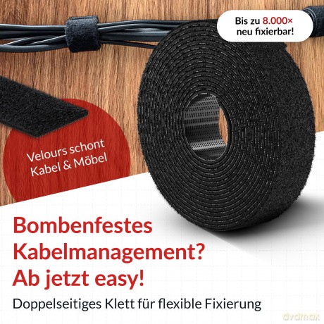 LTC ROLL STRAP 3m schwarz