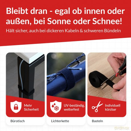 LTC ROLL STRAP 3m schwarz