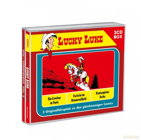 Lucky Luke: Lucky Luke - 3-CD Hśrspielbox Vol. 3 [3CD]